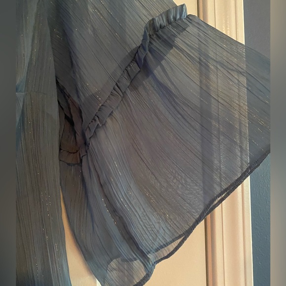 LC Lauren Conrad Flowy Top, size 0X - Picture 11 of 11